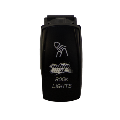 Illuminate Your Adventure: LED Rock Light Rocker Switch - Take Control of Your Lighting Experience!
