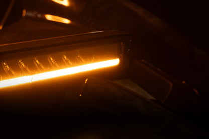 HEXCORE Universal 50" Straight LED Light Bar, Flood Beam with Amber & White Position Light | STL50LB