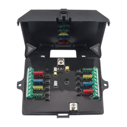 8 Gang Switch Panel – LED Backlit Universal Control System (UTVs, ATVs, Trucks, Boats)