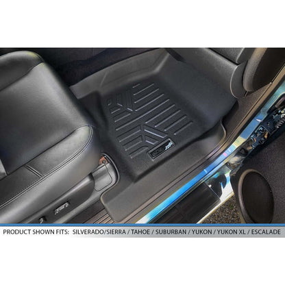 SMARTLINER Floor Liners for 2007-2013 Silverado/Sierra - 2007-14 Tahoe-Suburban-Yukon-Yukon XL-Escalade