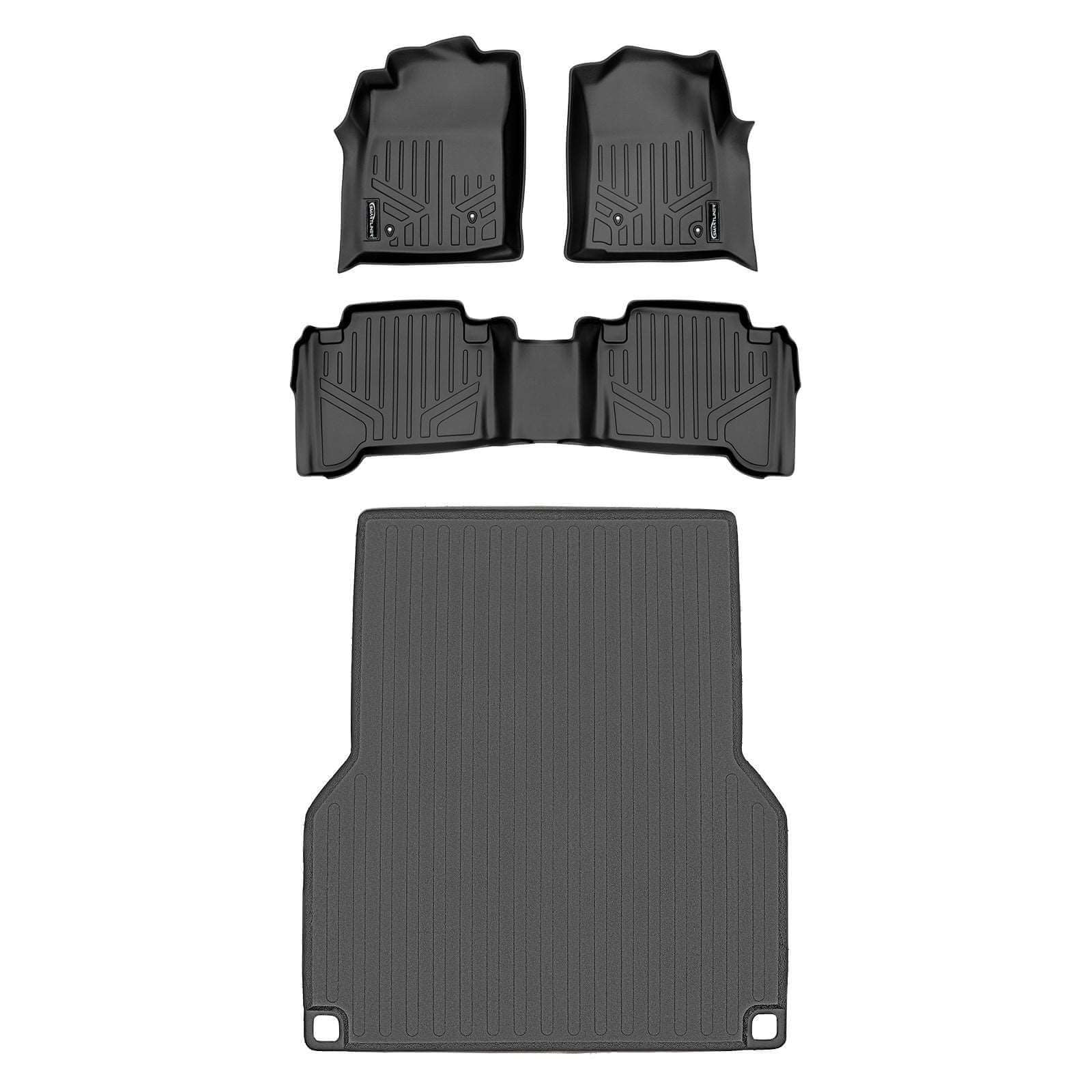 SmartCoverage™ Floor Liners For 2005-2011 Toyota Tacoma Double Cab (No Manuals)