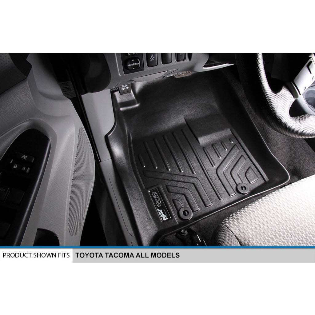 SmartCoverage™ Floor Liners For 2005-2011 Toyota Tacoma Double Cab (No Manuals)