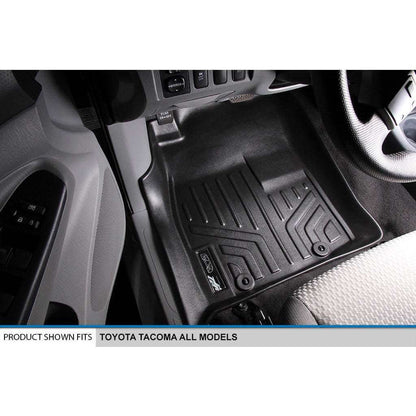 SmartCoverage™ Floor Liners For 2005-2011 Toyota Tacoma Double Cab (No Manuals)