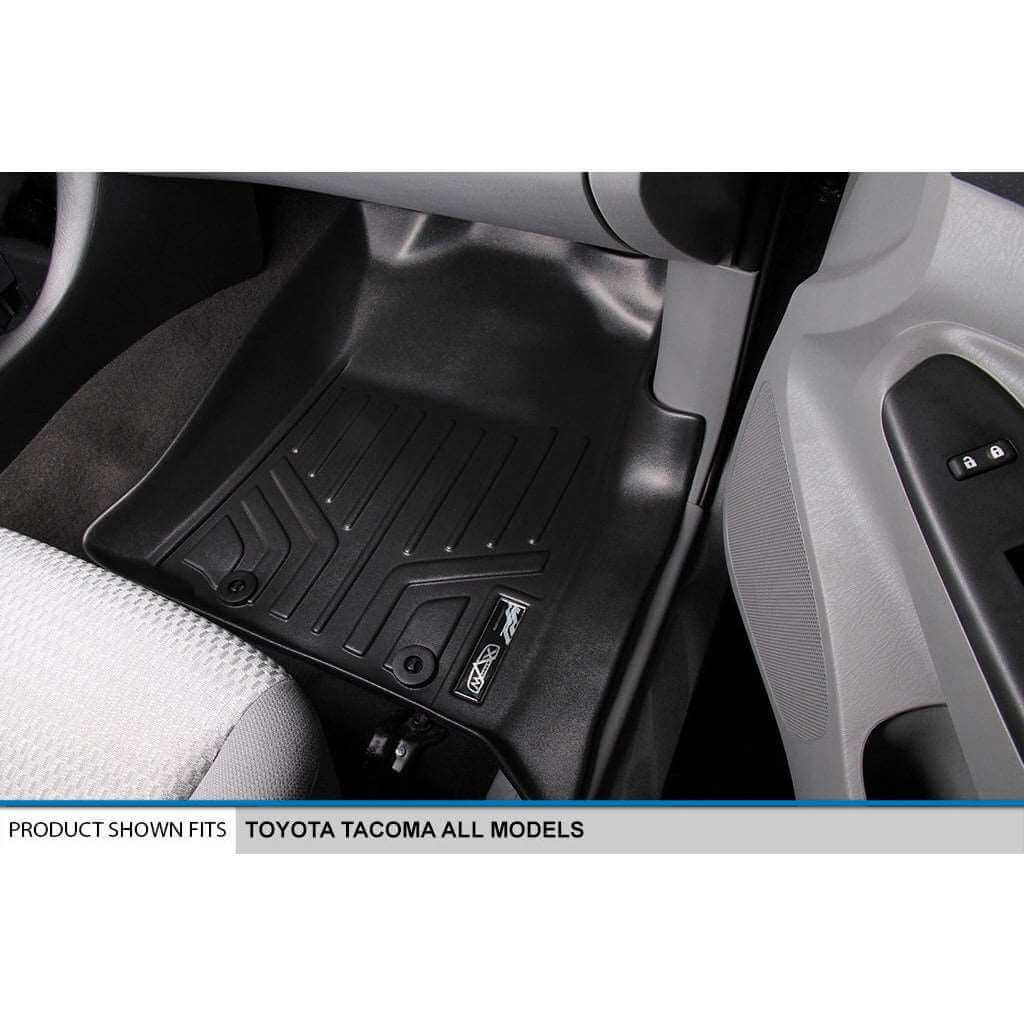 SmartCoverage™ Floor Liners For 2005-2011 Toyota Tacoma Double Cab (No Manuals)
