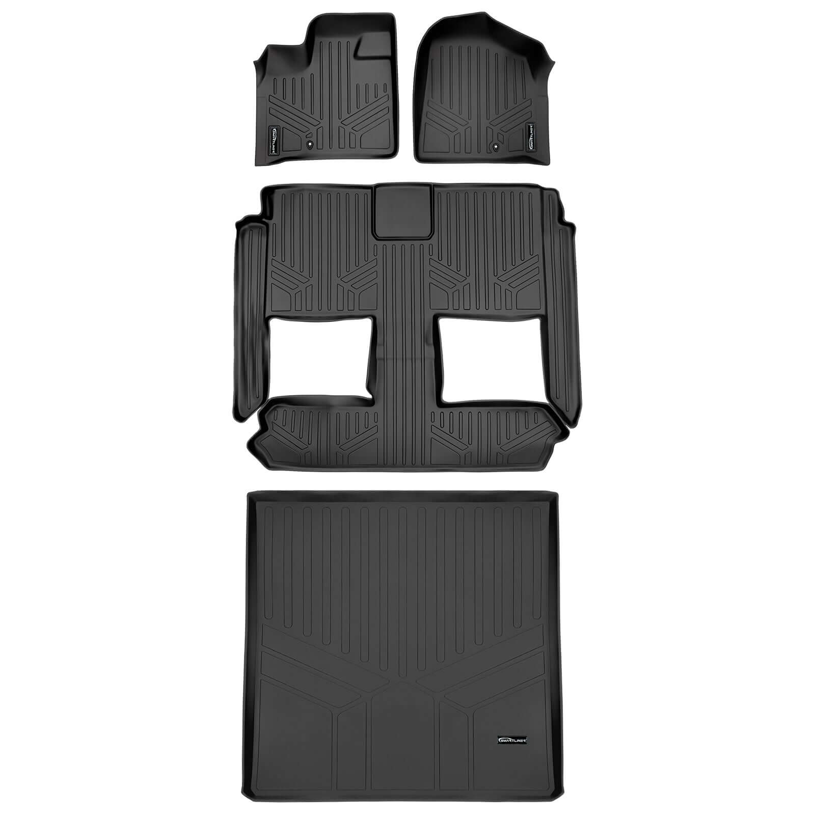Smart Trim™ Floor Liners For 2008 2020 Caravan/Town & Country (Stow'n Go Only)