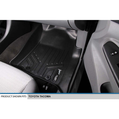 SMARTLINER Custom Fit Floor Liners For 2012-2015 Toyota Tacoma (Regular Cab)