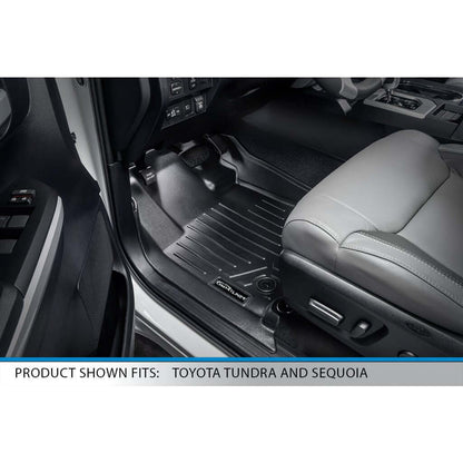 SMARTLINER Custom Fit Floor Liners For 2007-2021 Toyota Tundra CrewMax Cab