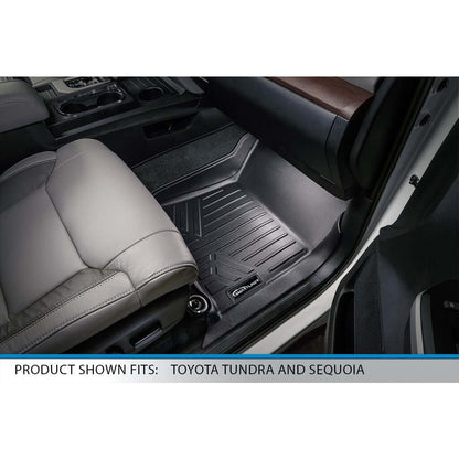 SMARTLINER Custom Fit Floor Liners For 2007 - 2021 Toyota Tundra Double Cab or CrewMax Cab