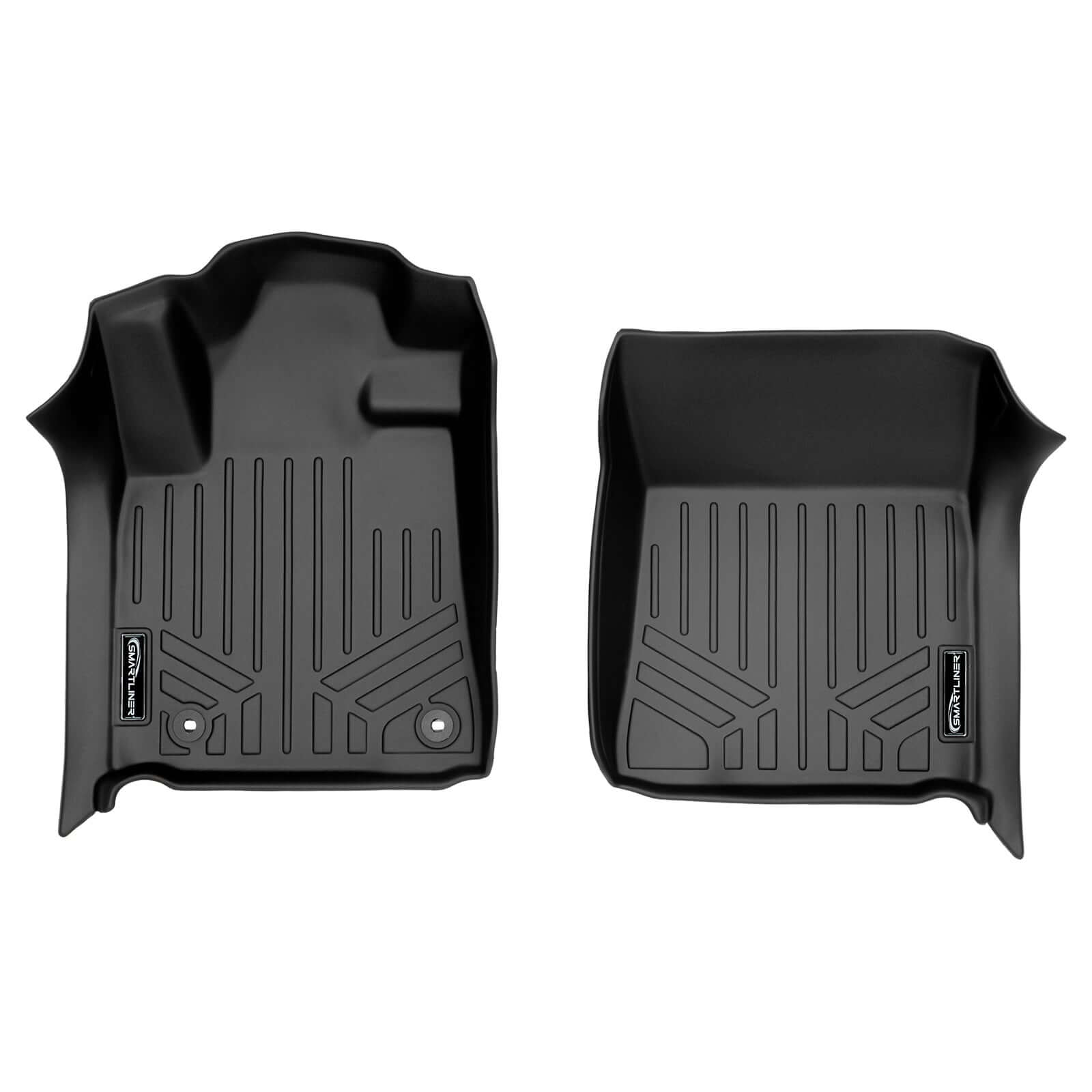 SMARTLINER Custom Fit Floor Liners For 2007-2021 Toyota Tundra CrewMax Cab (with Coverage Under 2nd Row Seat)