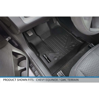 Smart Trim™ Floor Liners For 2011-2017 Chevy Equinox / GMC Terrain (with Dual Front Floor Posts)