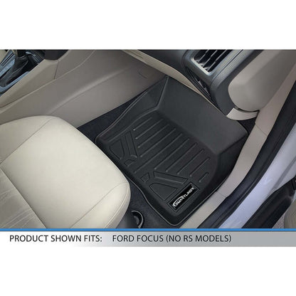 SMARTLINER Custom Fit Floor Liners For 2012-2018 Ford Focus ST Model (No SR Models)