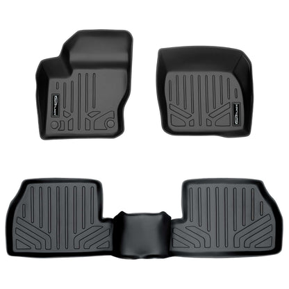 SMARTLINER Custom Fit Floor Liners For 2012-2018 Ford Focus Hatchback (No SR Models)