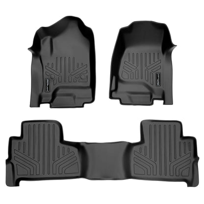Smart Trim™ Floor Liners For 2015-2020 Chevrolet Tahoe / GMC Yukon (2nd Row Bucket)