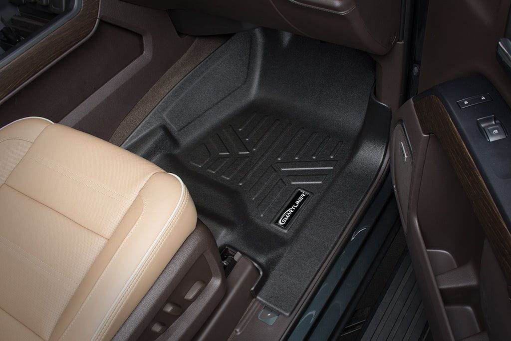 Smart Trim™ Floor Liners For 2015-2020 Cadillac Escalade with Second Row Bucket Seats