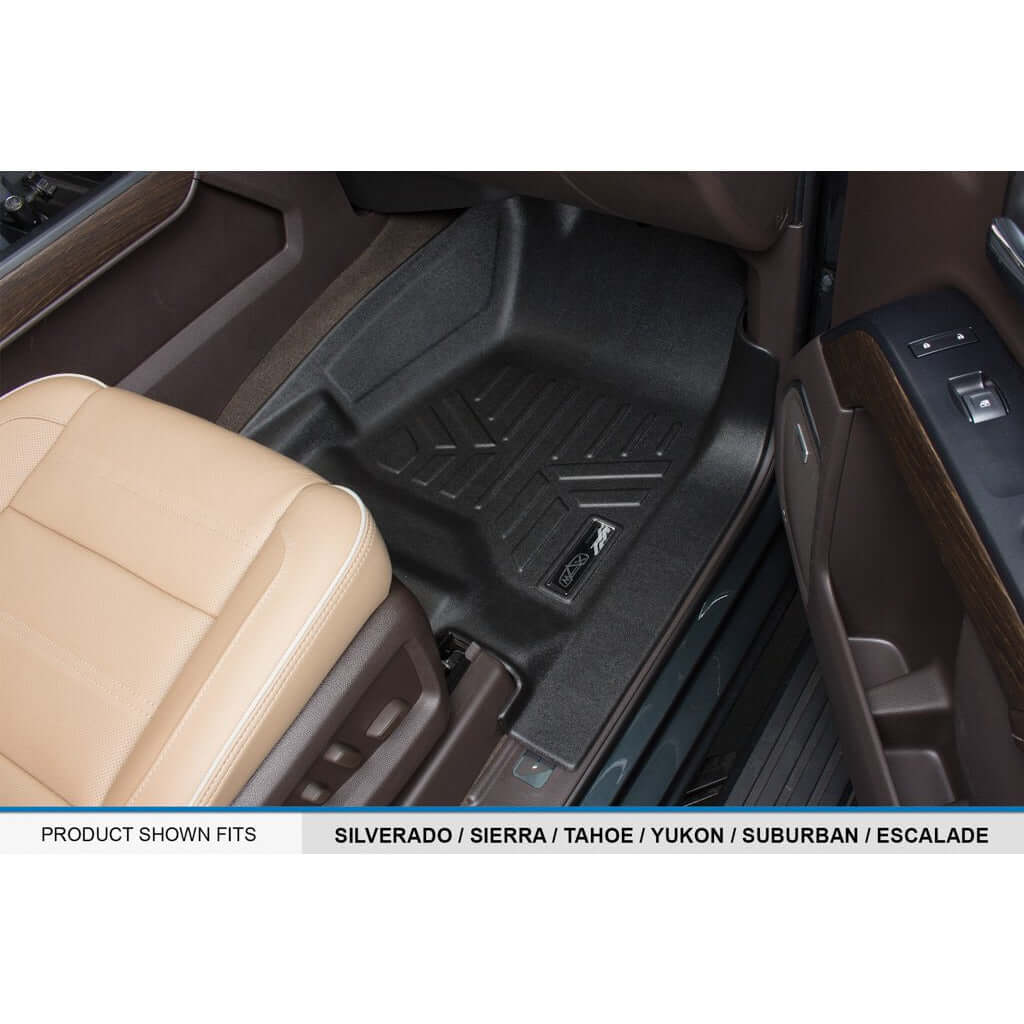SMARTLINER Floor Liners for 2015-2020 Suburban / Yukon XL ((2nd Row Bench))