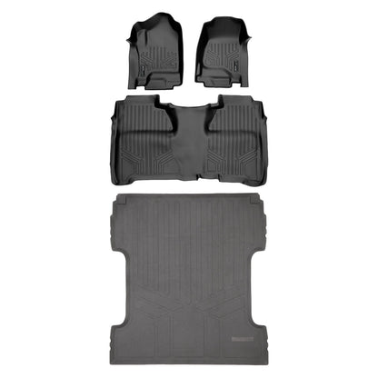 SmartCoverage™ Floor Liners For Crew Cab 2014-2018 Silverado/Sierra 1500 - 2015-2021 2500/3500 HD