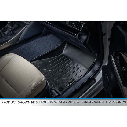 SMARTLINER Floor Liners for 2014-2024 Lexus IS (Sedan Rear Wheel Drive Only)