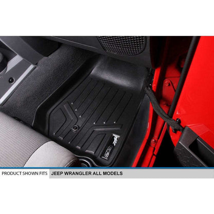 Smart Trim™ Floor Liners For 2007-2010 Jeep Wrangler Unlimited (4-Door)