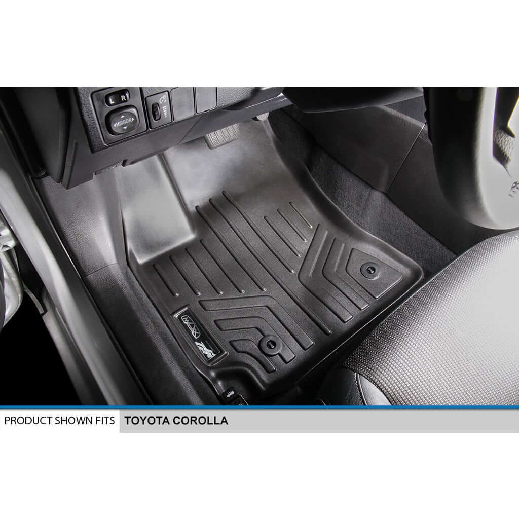 SMARTLINER Floor Liners for 2014-2021 Toyota Corolla Automatic Transmission Hatchback Models