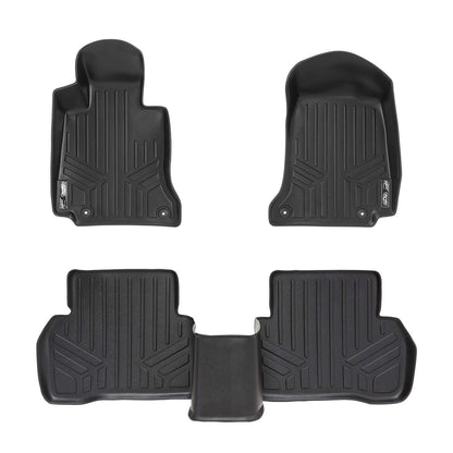 Smart Trim™ Floor Liners For 2015-2021 Mercedes Benz C Class Sedan (No Hybrid Models)