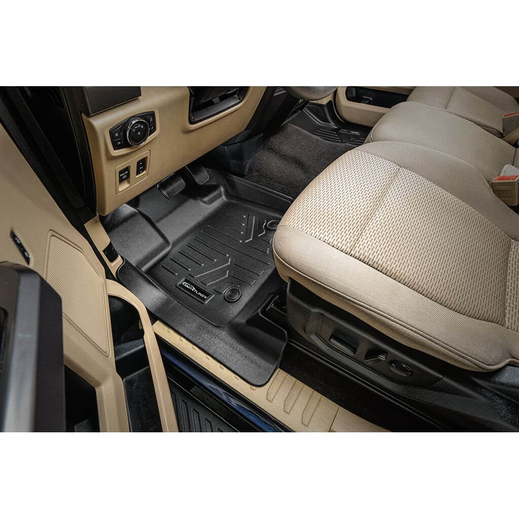 SMARTLINER Custom Fit Floor Liners For 2015-2026 Ford F-150 SuperCab with 1st Row Bench Seat