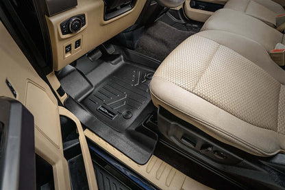 SMARTLINER Custom Fit Floor Liners For 2015-2026 Ford F-150 SuperCab with 1st Row Bucket Seats Vinyl Flooring