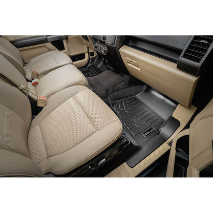 SMARTLINER Custom Fit Floor Liners For 2015-2026 Ford F-150 SuperCab with 1st Row Bucket Seats Carpeted Flooring