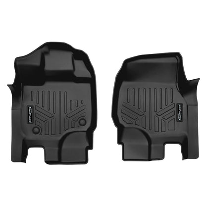 SMARTLINER Custom Fit Floor Liners For 2015-2026 Ford F-150 SuperCab with 1st Row Bucket Seats Vinyl Flooring