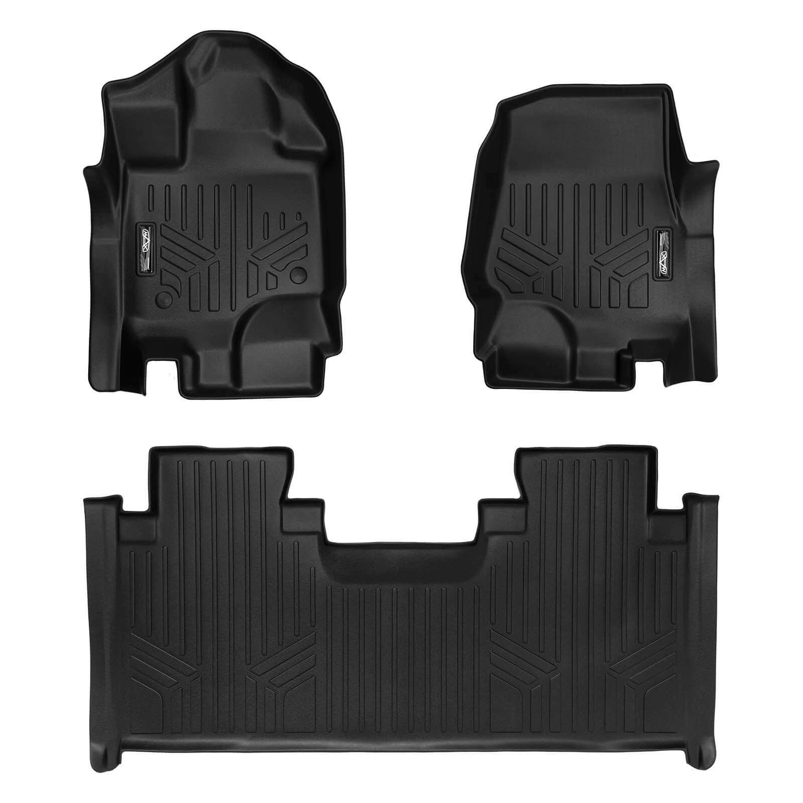 SMARTLINER Custom Fit Floor Liners For 2015-2026 Ford F-150 SuperCab with 1st Row Bench Seat