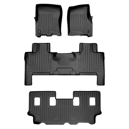 Smart Trim™ Floor Liners For 2011 - 2017 Ford Expedition EL/ Lincoln Navigator ((2nd Row Bench) or Console)