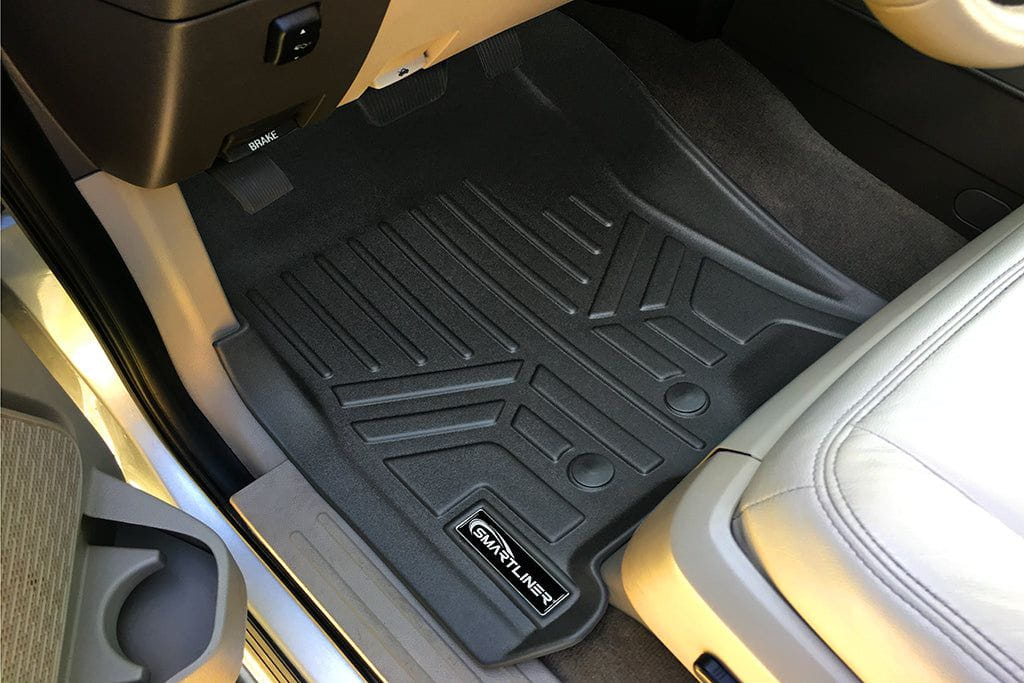 Smart Trim™ Floor Liners For 2011 - 2017 Ford Expedition EL/ Lincoln Navigator ((2nd Row Bench) or Console)