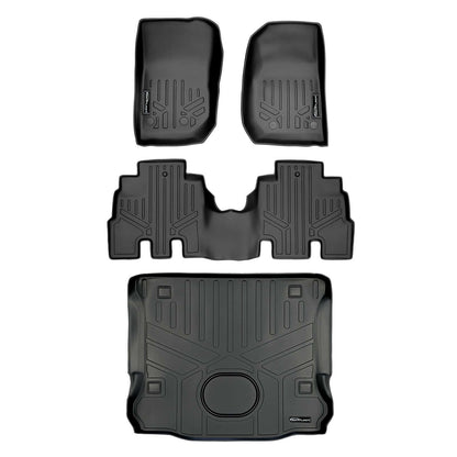 Smart Trim™ Floor Liners For 2015-2018 Jeep Wrangler Unlimited (JK Old Body Style Only)