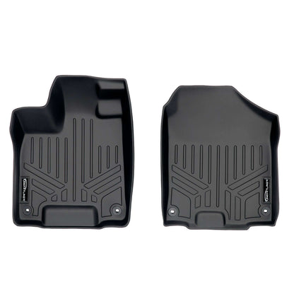 SMARTLINER Custom Fit Floor Liners For 2016-2022 Honda Pilot (7 Passenger Model)