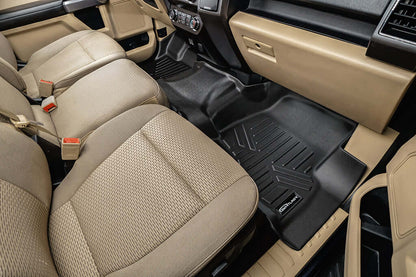 SmartCoverage™ Floor Liners For 2015-2026 Ford F-150 SuperCrew Cab (1st Row Bench) No 2nd Row Underseat Storage