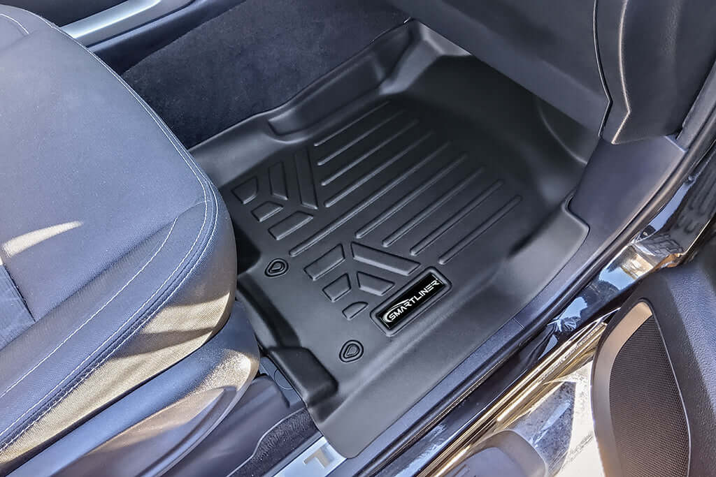 SMARTLINER Floor Liners for 2019-2024 RAM 1500 Regular Cab With First Row Bench Seat and NO Over The Hump Coverage