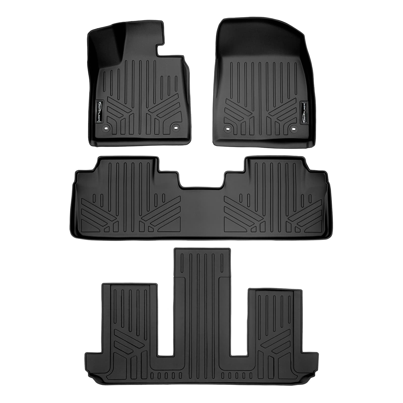 SMARTLINER Floor Liners for 2018-2022 Lexus RXL (6 Passenger)
