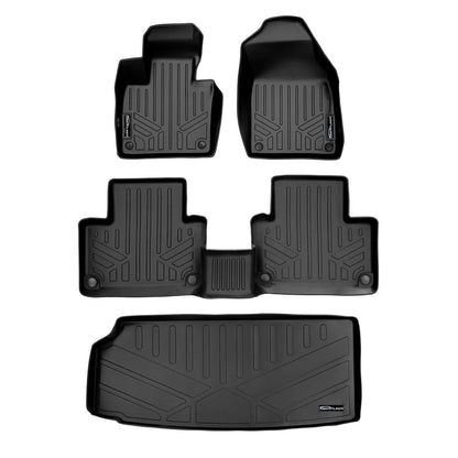 SMARTLINER Custom Fit Floor Liners For 2021-2026 Volvo XC90 (7 Passenger Models)