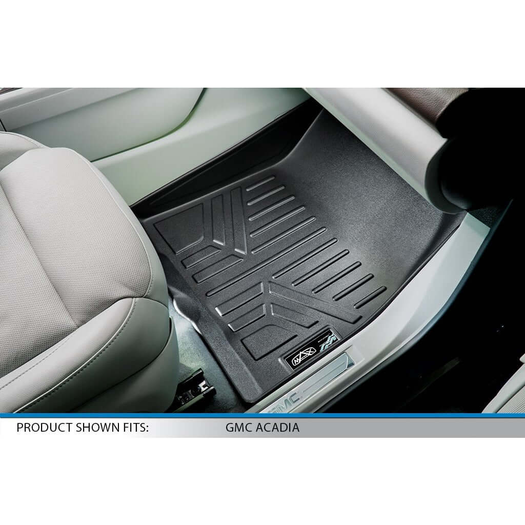 SMARTLINER Floor Liners for 2017-2023 GMC Acadia (2nd Row Bucket)