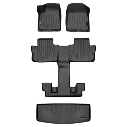 SMARTLINER Floor Liners for 2017-2023 GMC Acadia (6 Passenger)