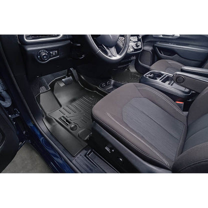 SMARTLINER Floor Liners for 2017-2026 Chrysler Pacifica with 2nd Row Bench (Touring & L Models)
