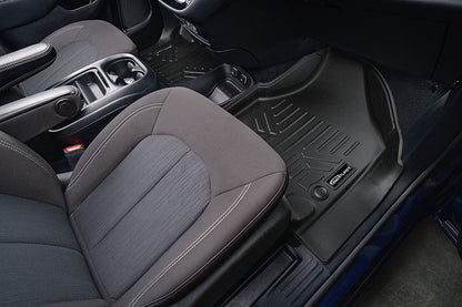 SMARTLINER Floor Liners for 2017-2020 Chrysler Pacifica (2nd Row Bench)s (7 Passenger Model)