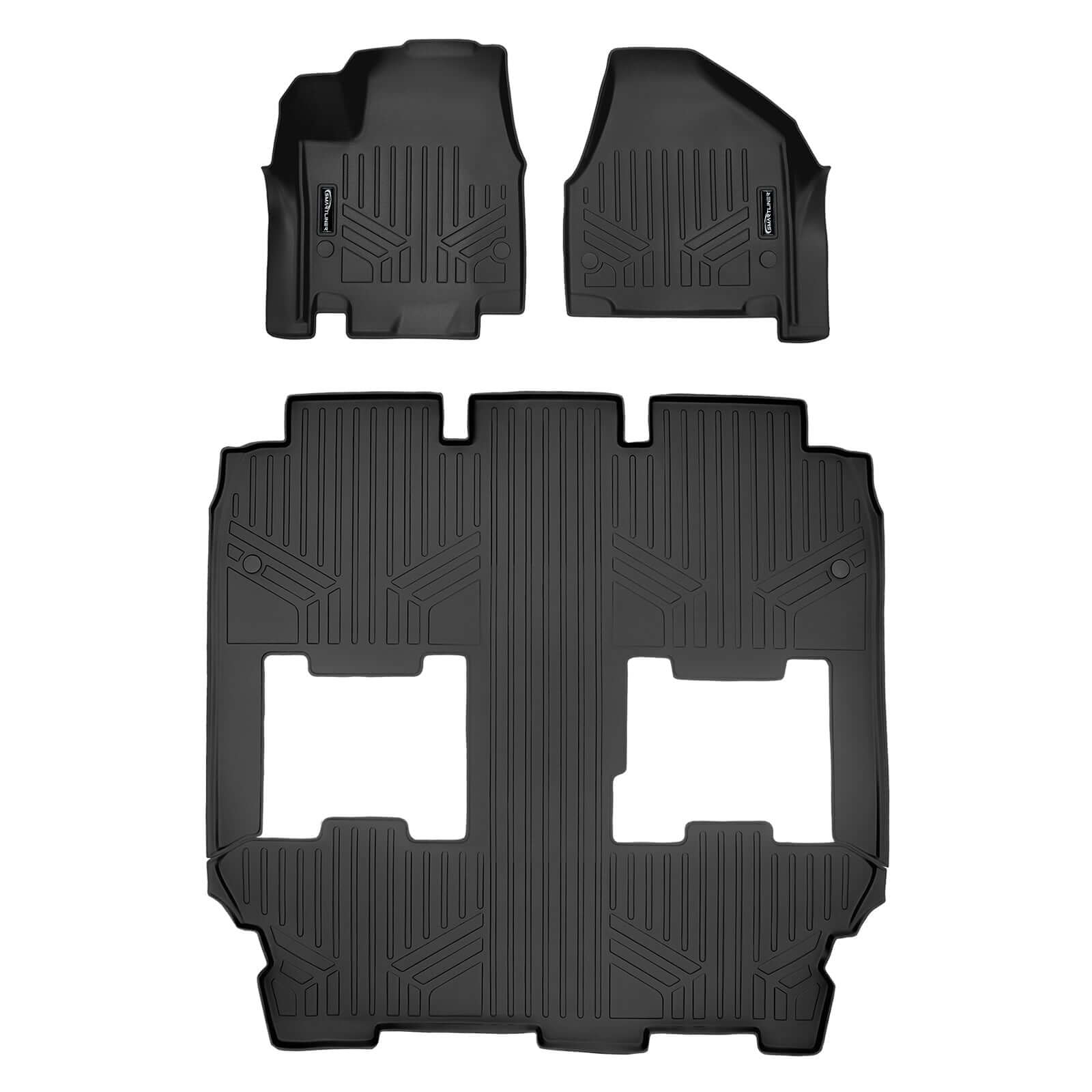 Smart Trim™ Floor Liners For 2017-2024 Chrysler Pacifica Plug-In-Hybrid (Touring Models)