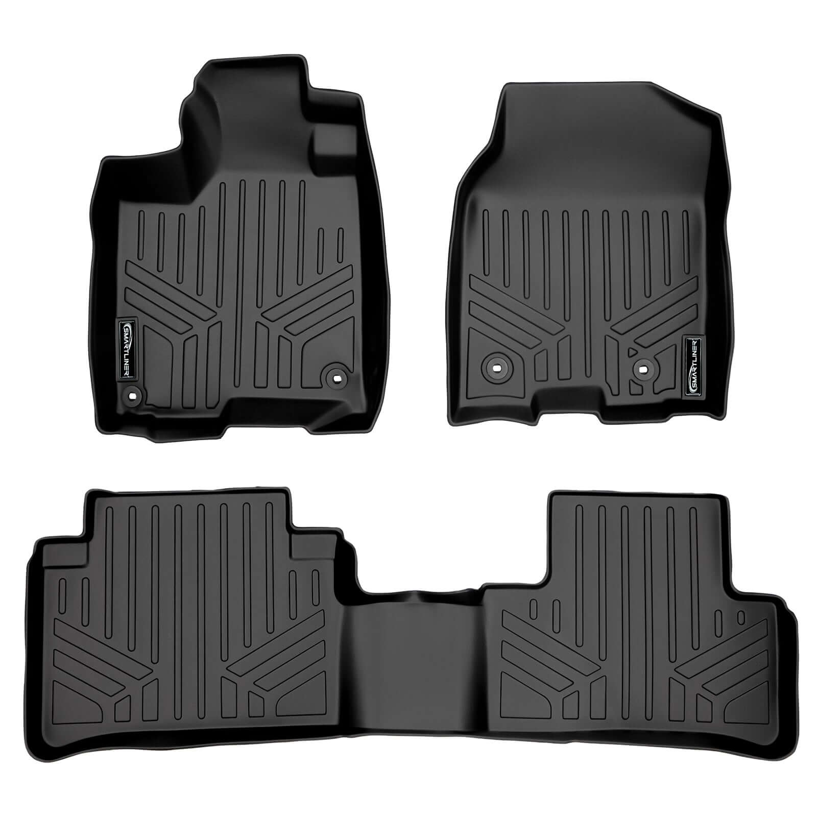 SMARTLINER Floor Liners for 2013-2018 Acura RDX with 8-Way Front Passenger Seat Technology Package