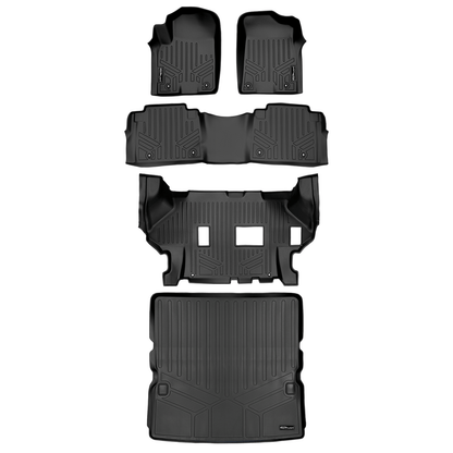 SMARTLINER Custom Fit Floor Liners For 17 18 Armada/11 13 Infiniti QX56/2014 2018 QX80