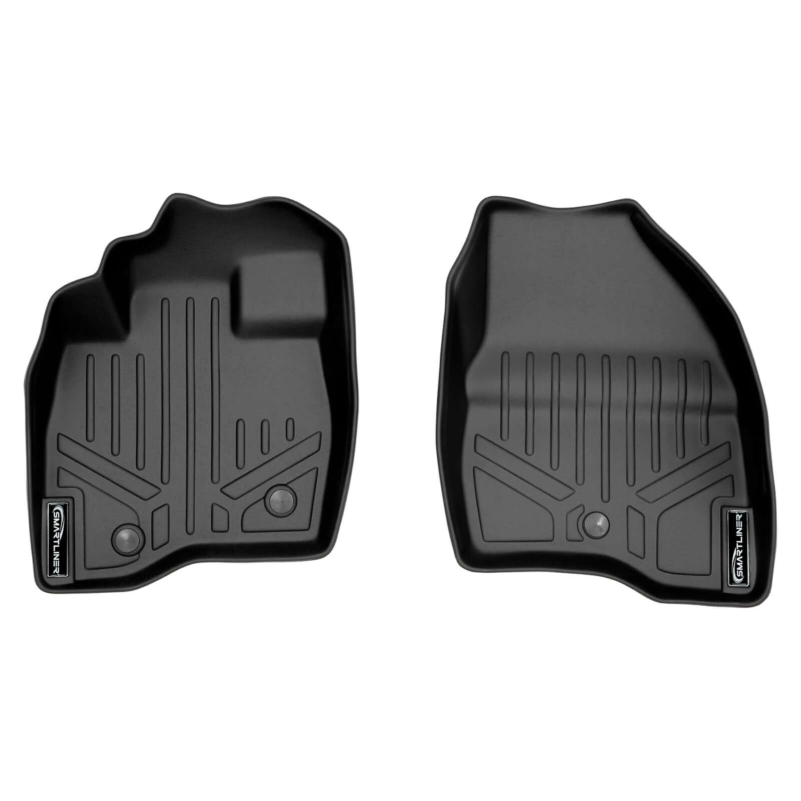 SMARTLINER Custom Fit Floor Liners For 2017-2019 Ford Explorer without 2nd Row Center Console