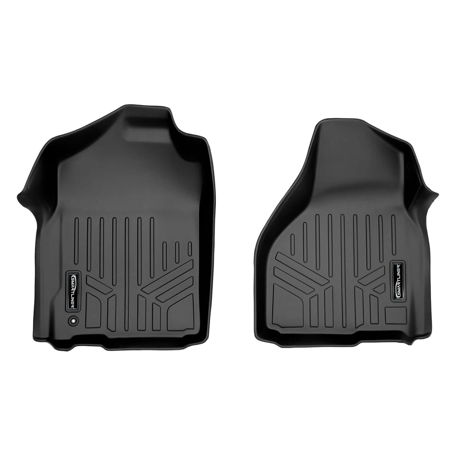Smart Trim™ Floor Liners For 2009-2012 Dodge Ram Standard Cab or Quad Cab (Single 1st Row Hook)