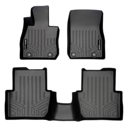 SMARTLINER Custom Fit Floor Liners For 2016-2021 Mazda CX-3 With Cargo Tray
