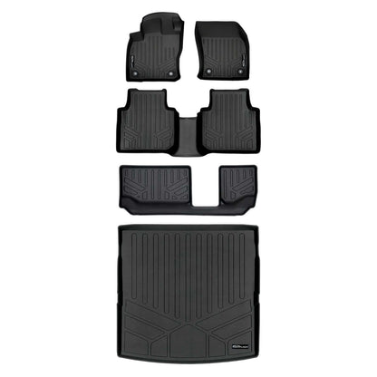 SMARTLINER Floor Liners for 2018-2024 Volkswagen Tiguan (7 Passenger)