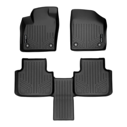 SMARTLINER Floor Liners for 2018-2026 Atlas ((2nd Row Bucket))