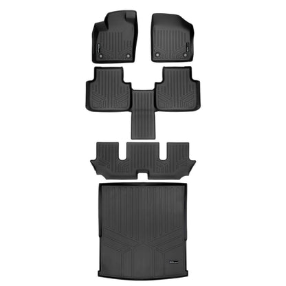 SMARTLINER Floor Liners for 2018-2026 Atlas ((2nd Row Bucket))
